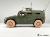 E.T. Model P35-154 Russian GAZ-233014 STS TIGER Armored High-Mobility Vehicle Sagged Wheels For Meng Kit 1/35